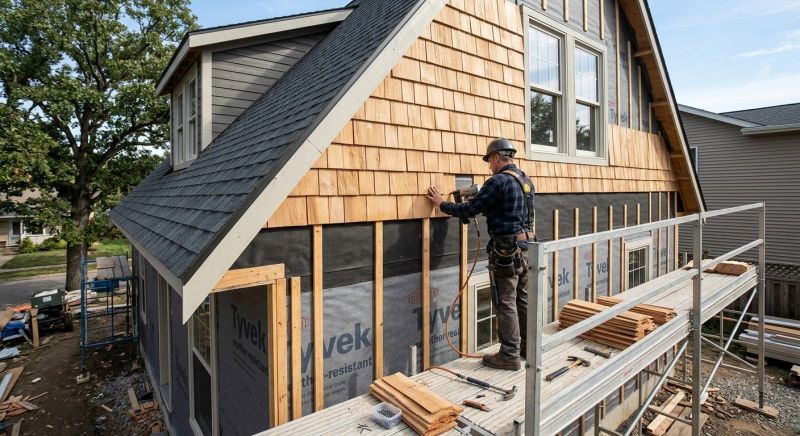 Wood Shake Siding Installation in Norwalk, CT