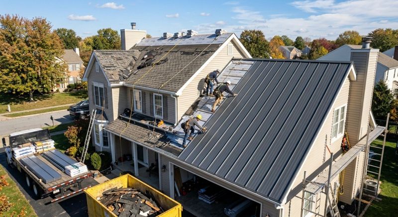 Barn Roof Replacement in Alexandria, VA
