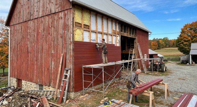 Barn Siding Replacement in Norwalk, CT