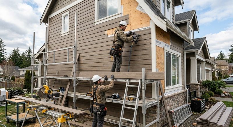 Composite Siding Installation in Stamford, CT
