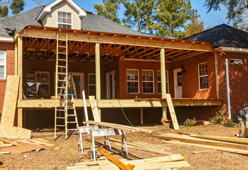 Deck Roof Construction in Warwick, RI