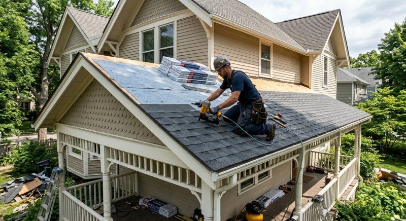 Garage Roof Installation in Boston, MA