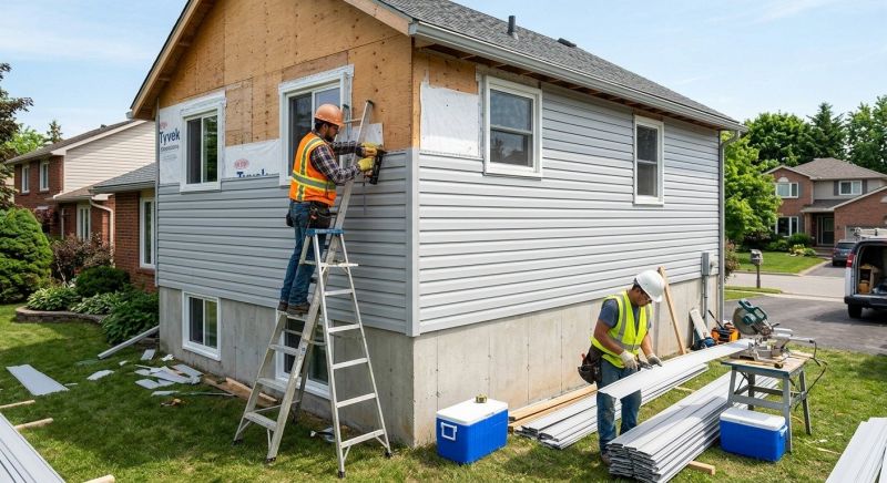 Garage Siding Installation in West Hartford, CT
