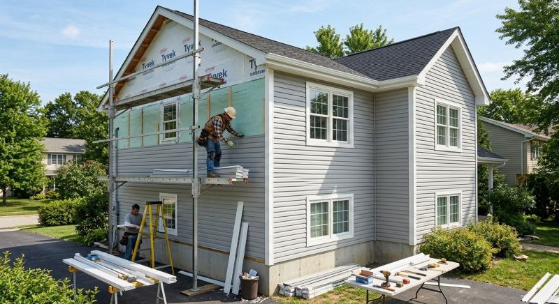 House Siding Replacement in Danbury, CT