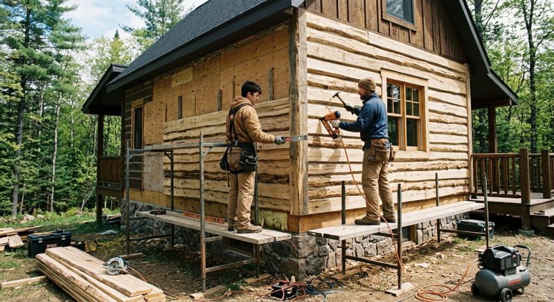 Log Siding Installation in Fairfield County, CT