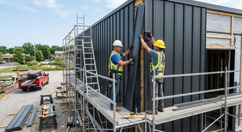 Metal Barn Siding Installation in Fairfield County, CT