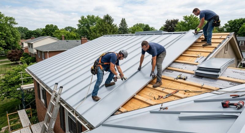 Metal Roof Installation in Alexandria, VA