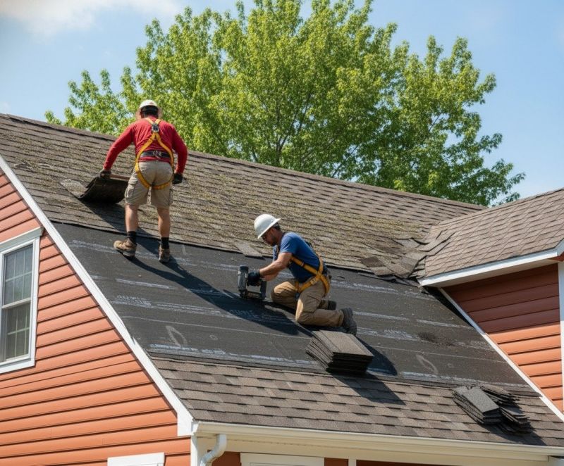 Roof Reshingling in Manchester, NH