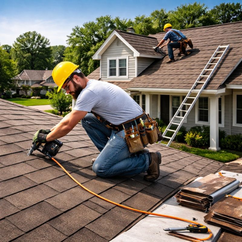Roof Shingles Installation in Boston, MA