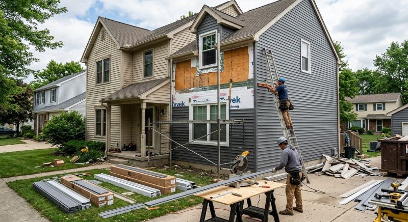 Vertical Siding Replacement in Nashua, NH