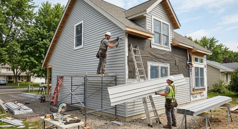 Vinyl Cladding Installation in West Hartford, CT