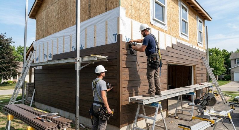 Wood Barn Siding Installation in Boston, MA