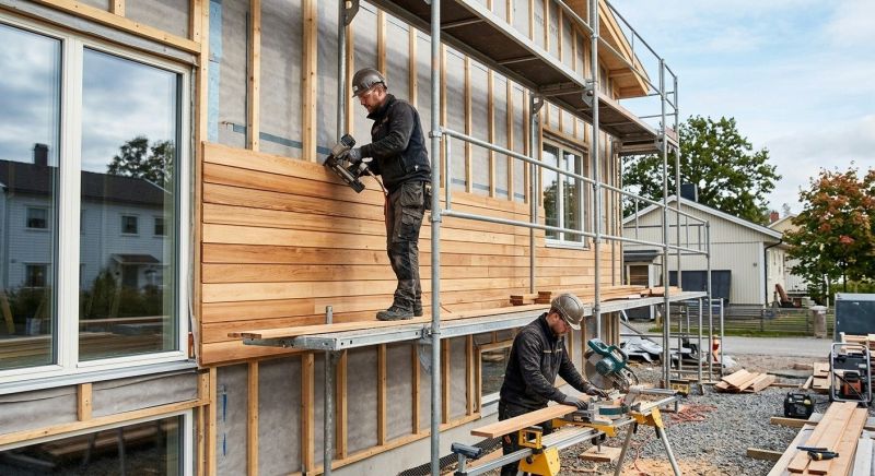 Wood Cladding Replacement in Boston, MA